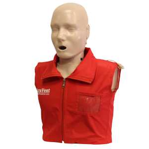 PRESTAN-Ultralite manikin in an MCR Medical ultra vest