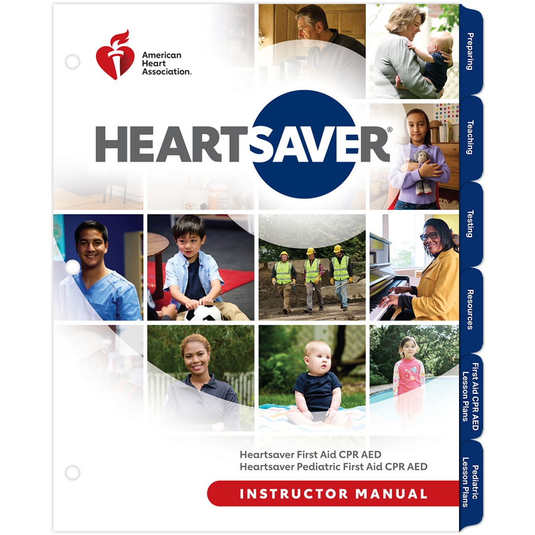 HeartSaver FirstAid CPR AED Instructor Manual, 2025
