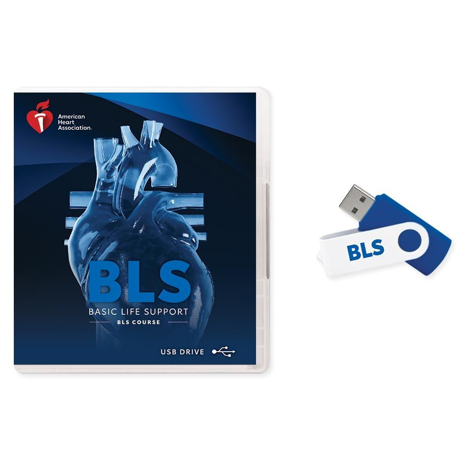 BLS Provider Course Videos on USB Drive, 2025