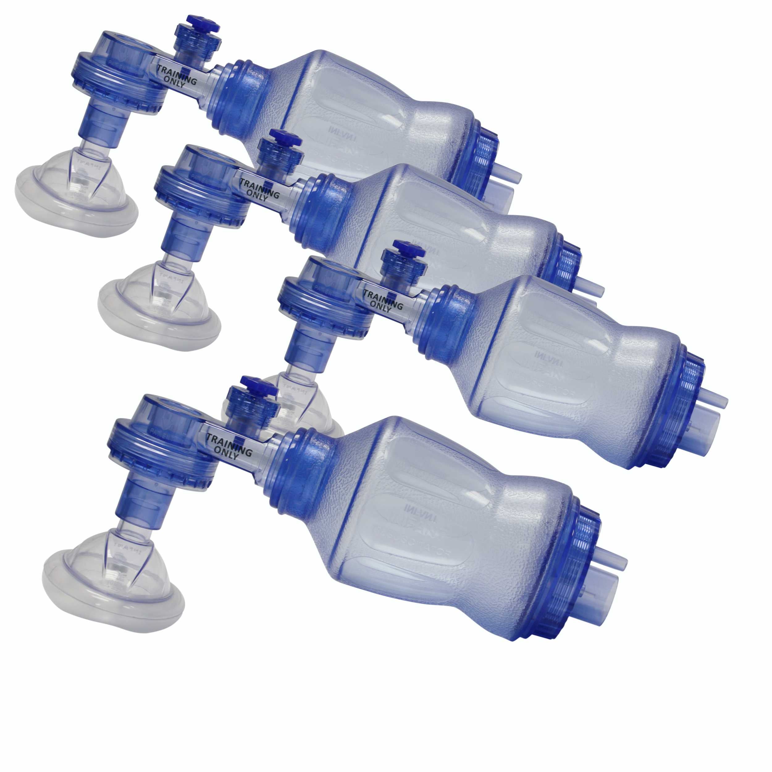 Infant/Neonate Training BVM 4-Pack in Mesh Bags