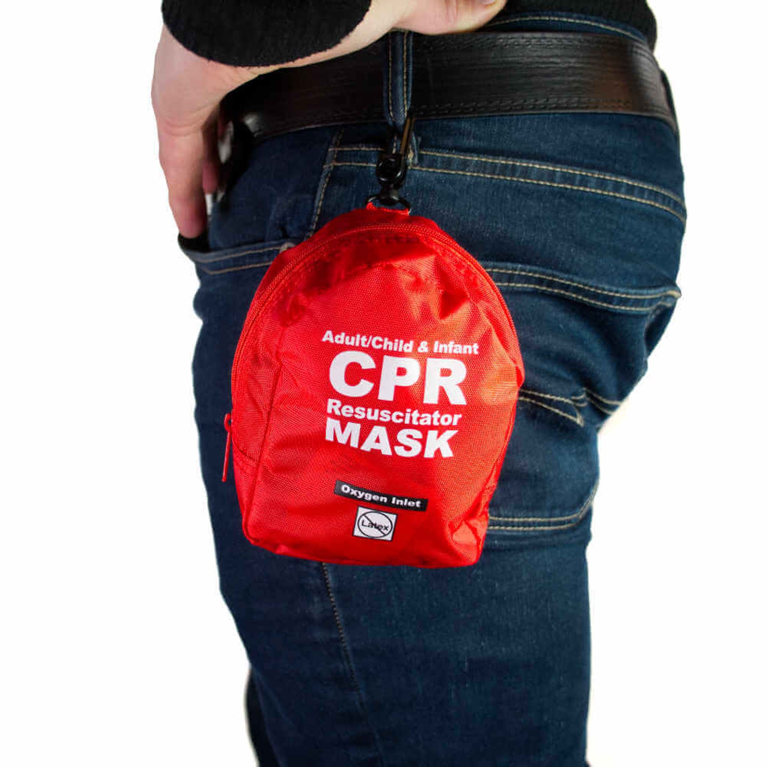 CPR Rescue Mask, Adult/Child & Infant, Soft Case, WNL Safety