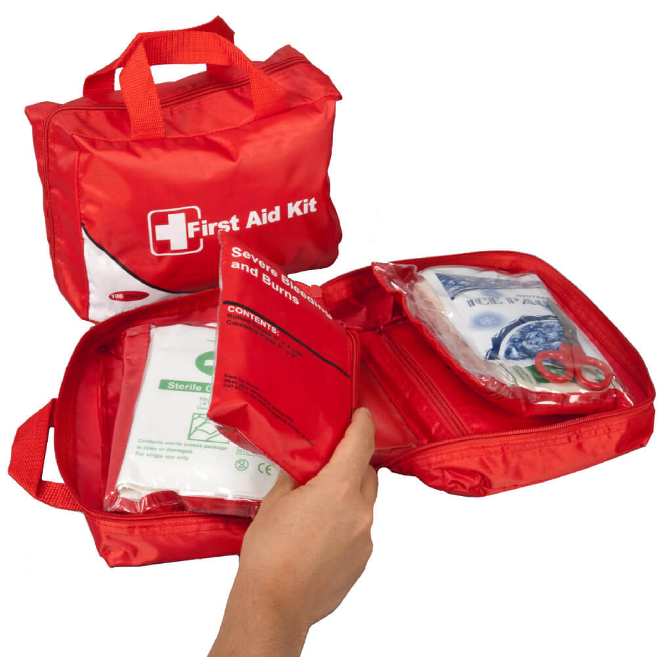 Package of 10 Family First Aid Kits from WNL Safety Products