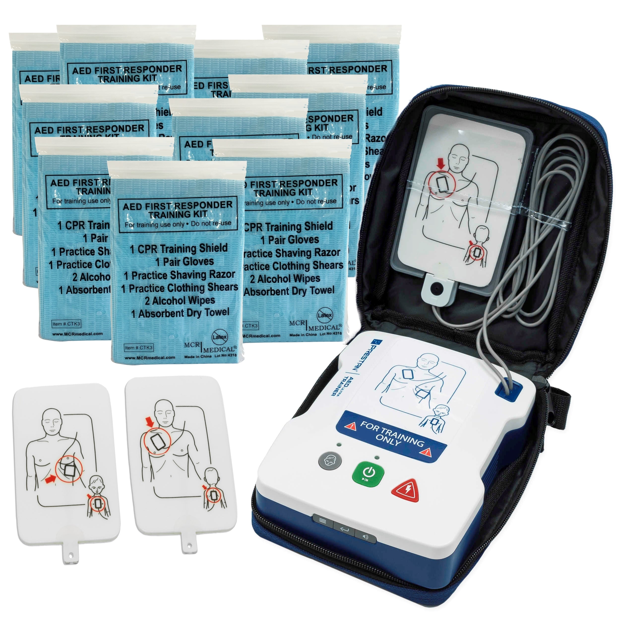 PRESTAN AED UltraTrainer, Replacement Pads