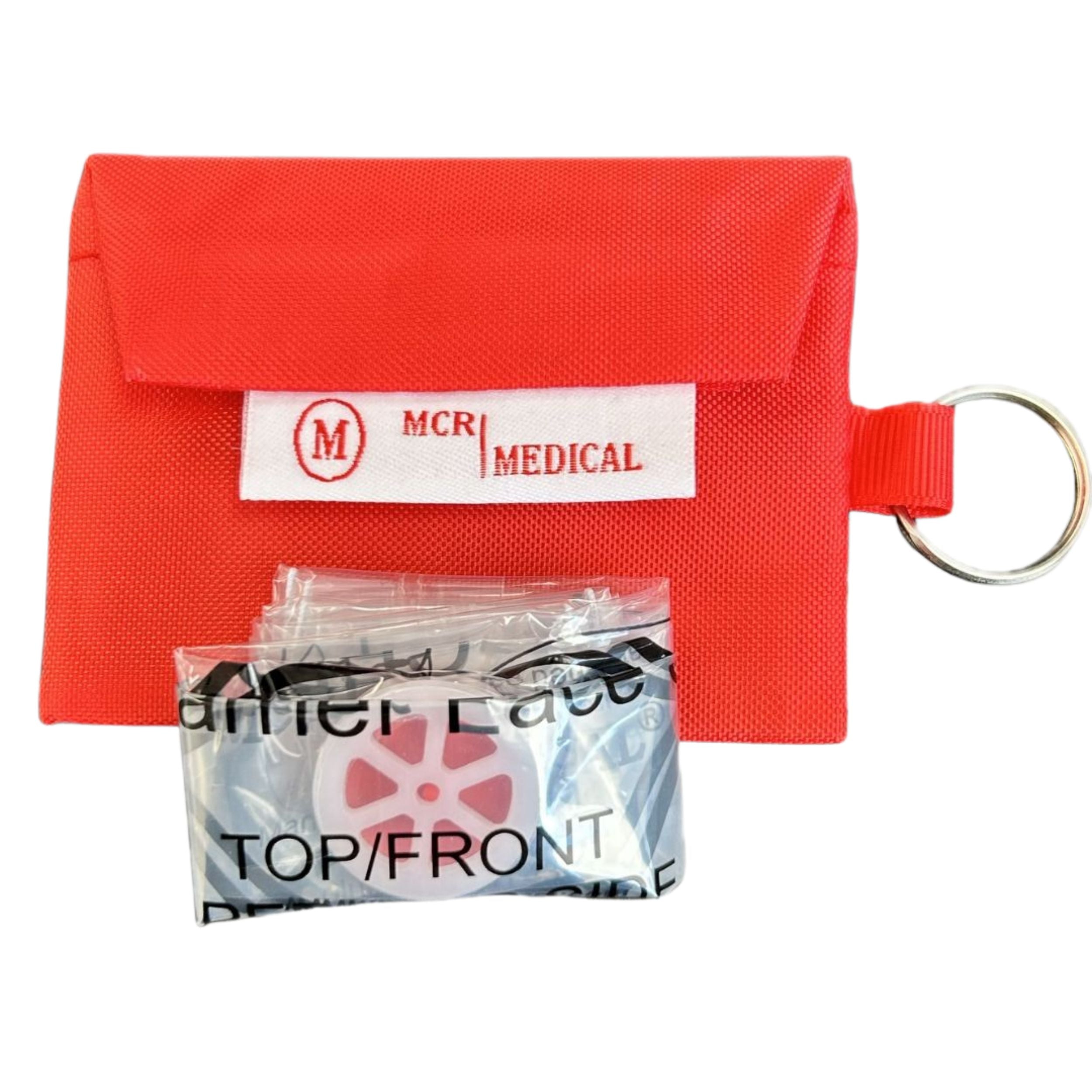 50-Pack of CPR Mask Keychains, MCR Medical