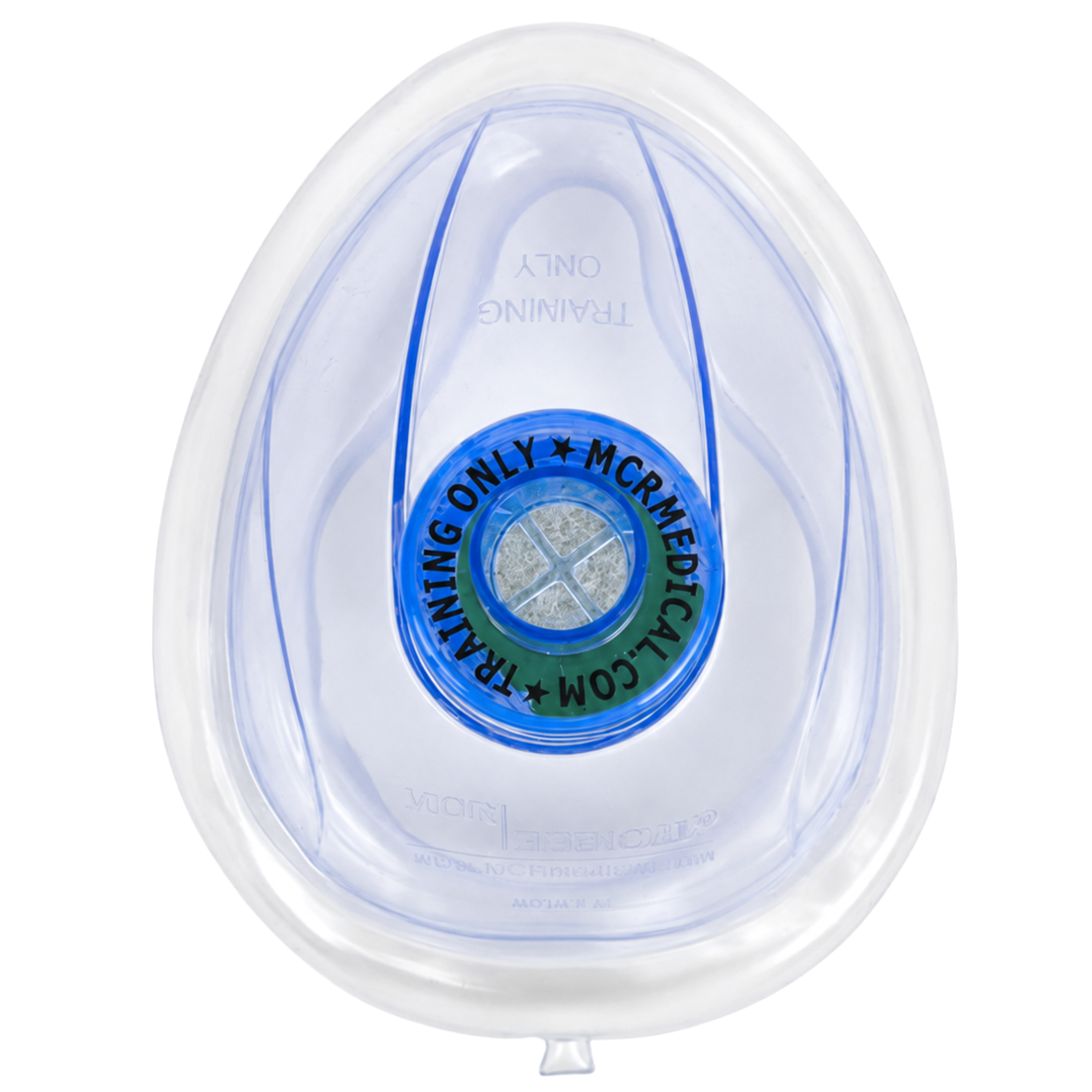 Pack of 10 ADULT Training CPR Masks with FREE Valves, MCR Medical