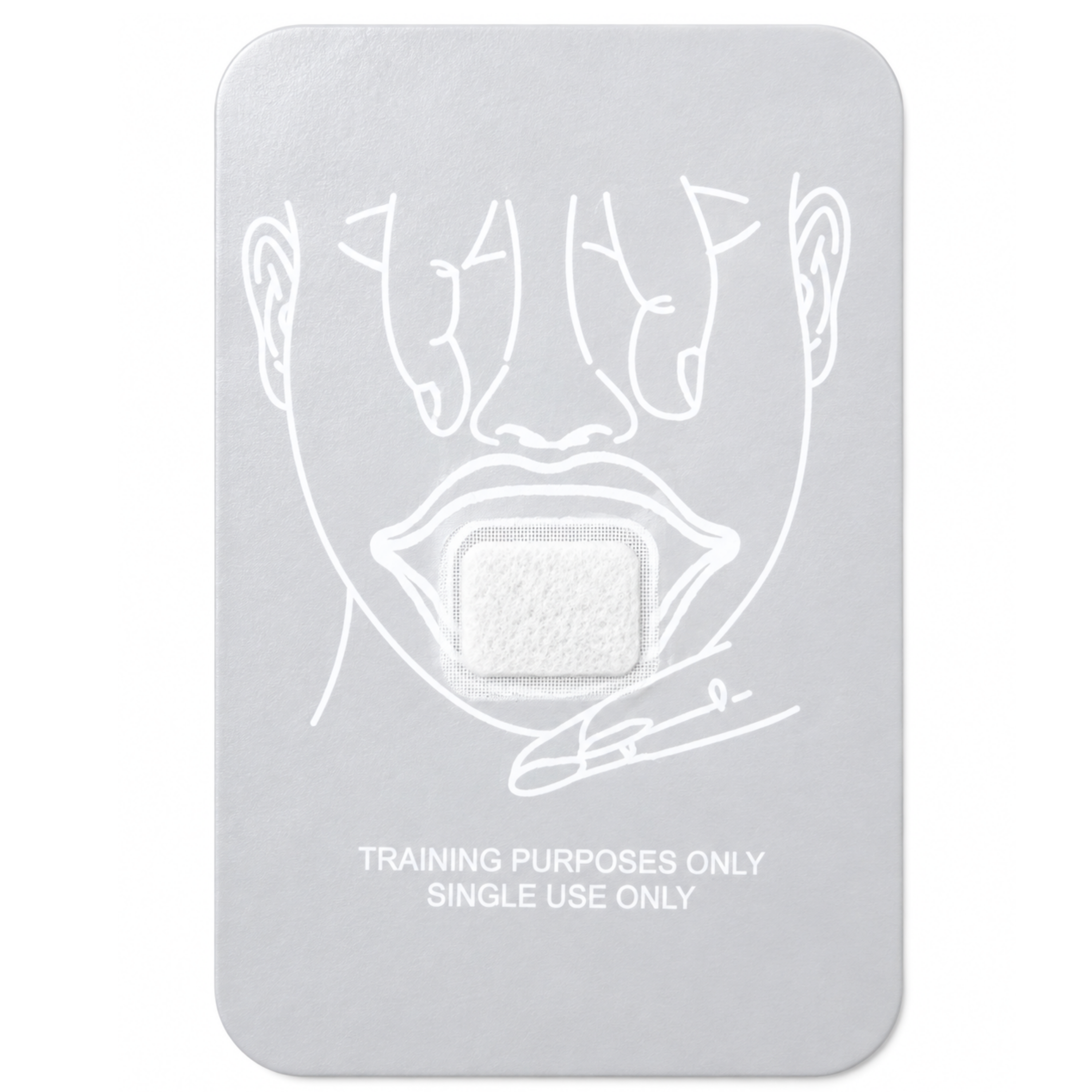 Pack of 200 CPR Practice Shields, MCR