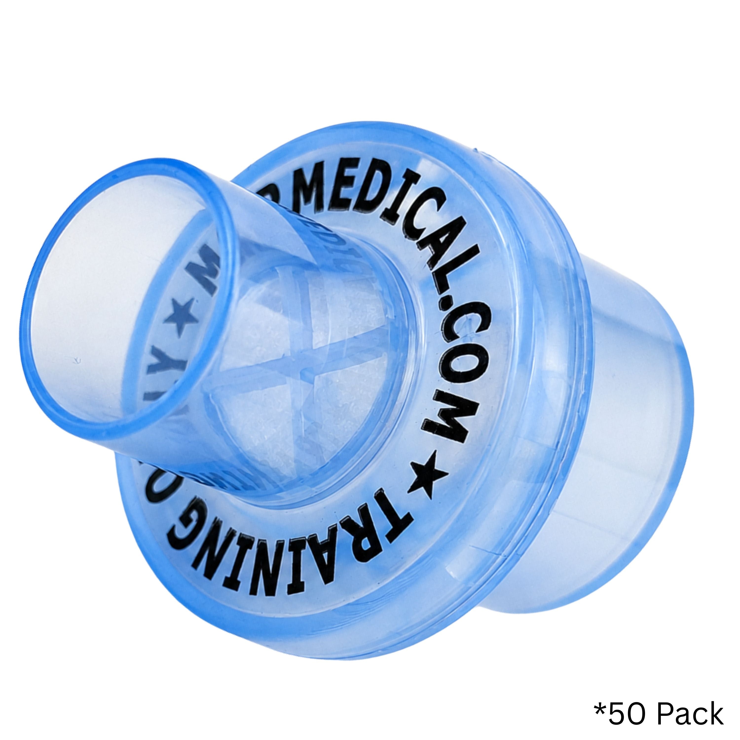 Pack of 50 CPR Training Valves, MCR Medical - Basic Filtration