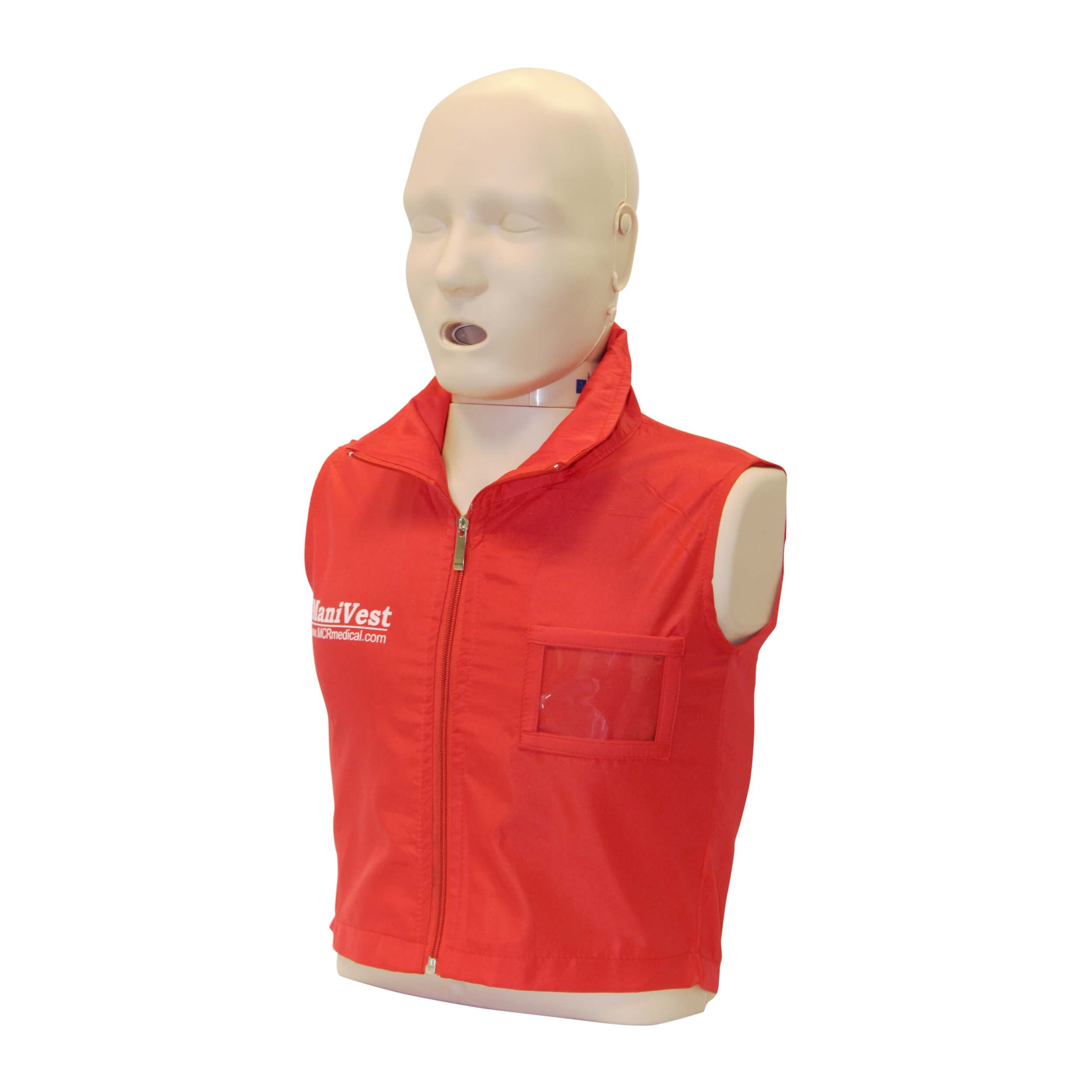 MCR Medical- ManiVest on a manikin side view
