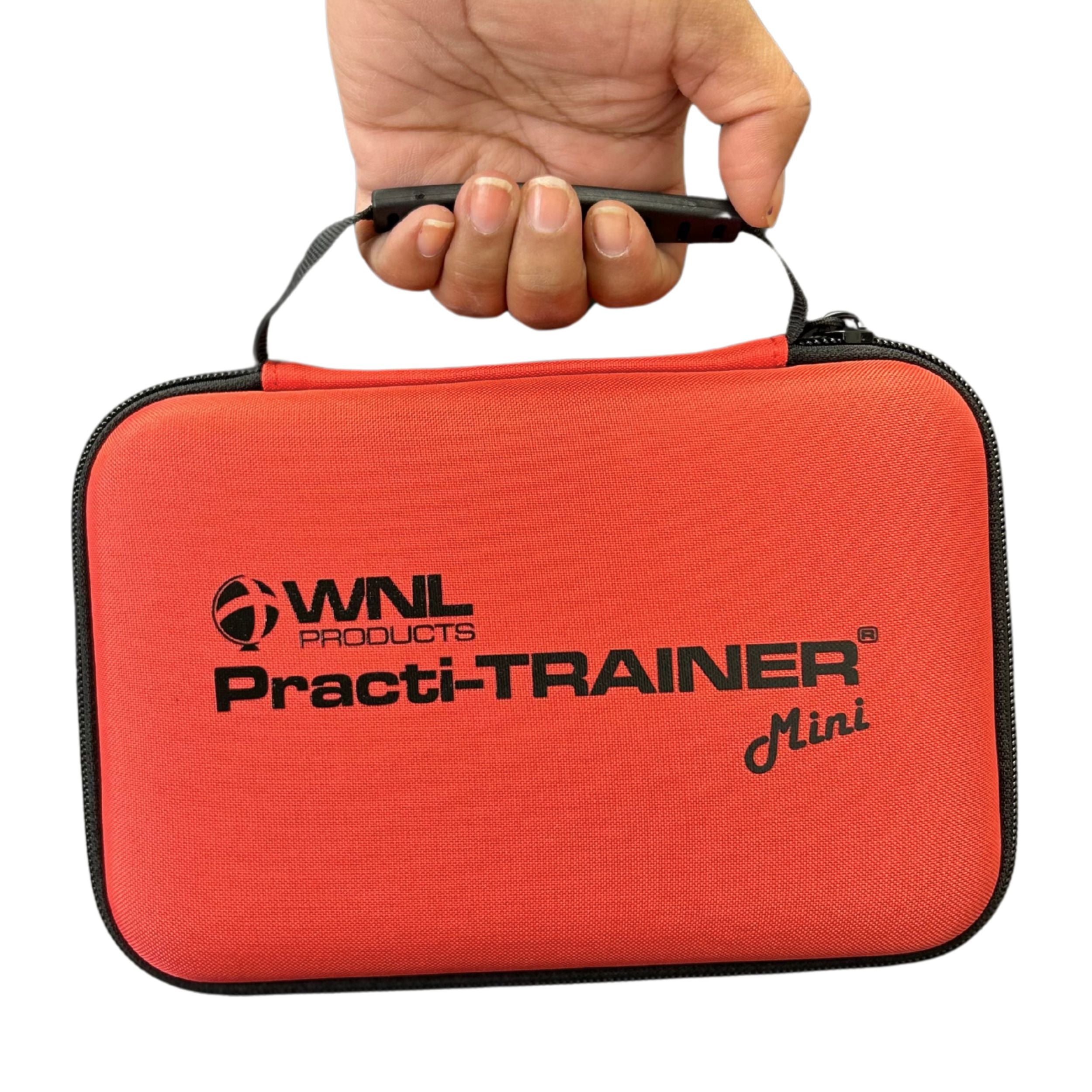 WNL AED trainer-Mini-carry bag help in hand