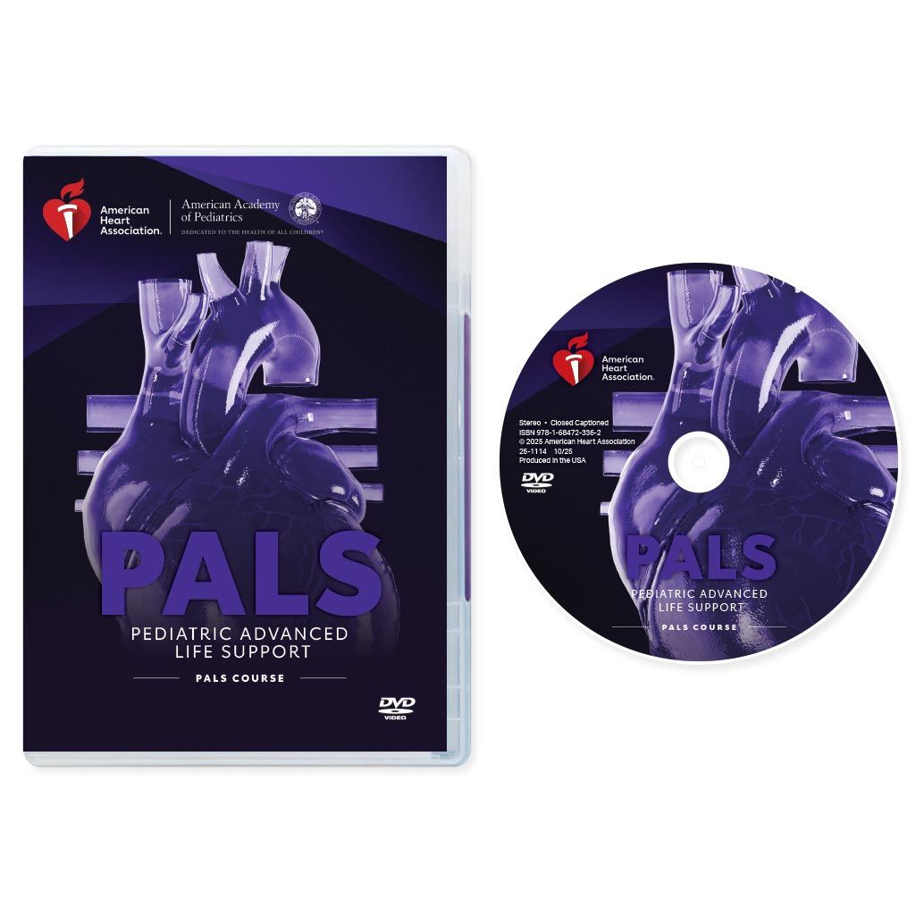 PALS Provider Course Videos: DVD, 2025