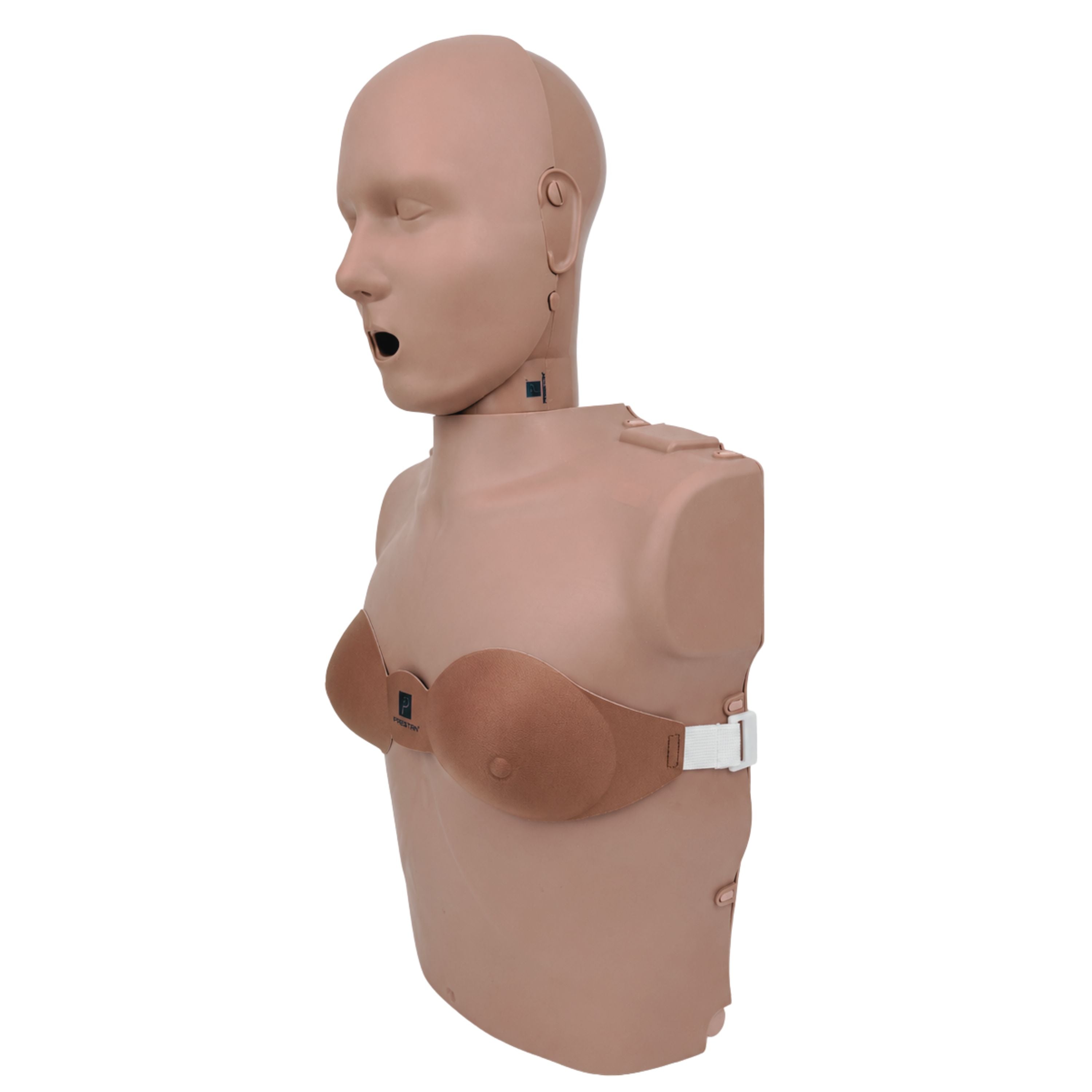 PRESTAN CPR Manikin Female Accessory Dark Tone, 4-Pack
