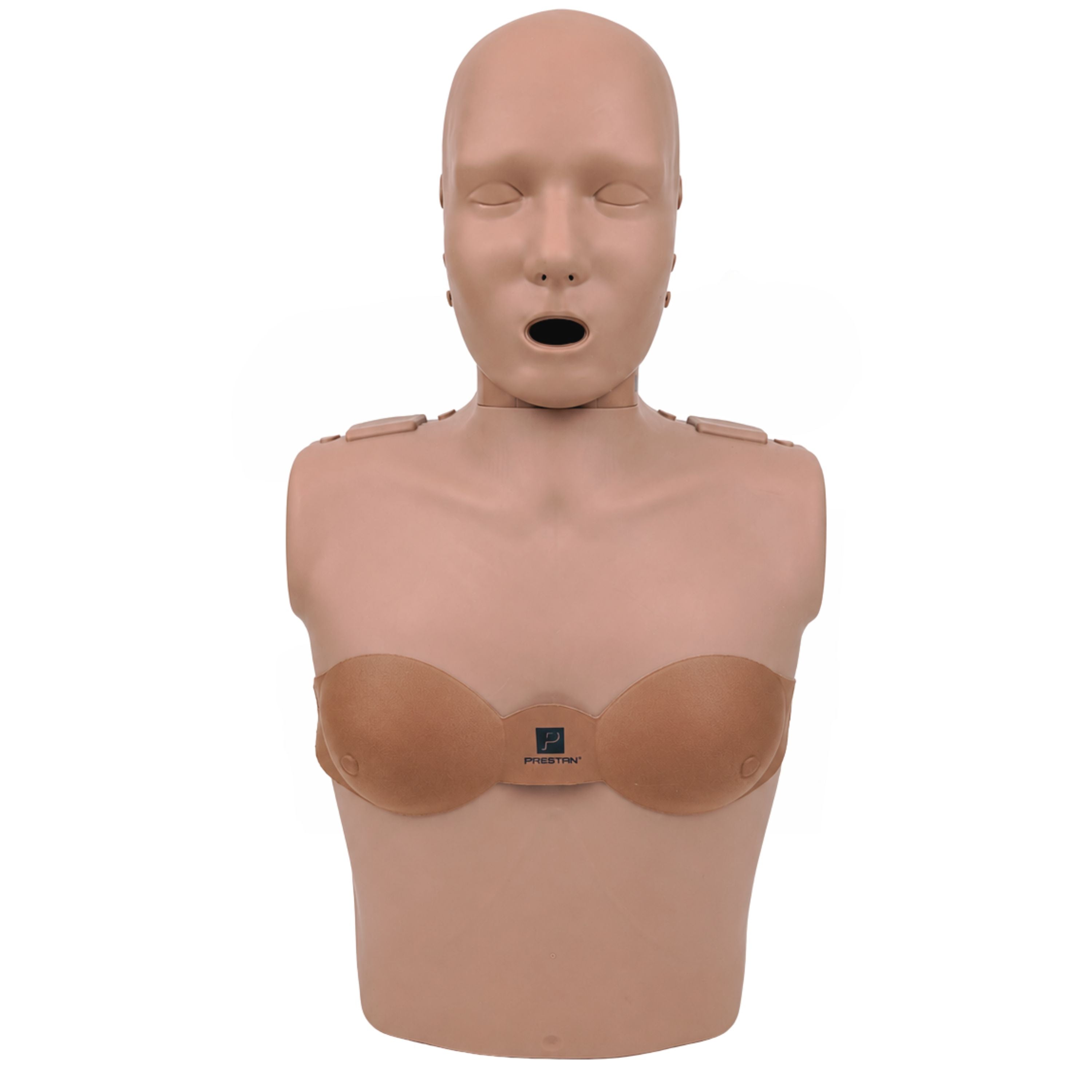 PRESTAN CPR Manikin Female Accessory Dark Tone, 4-Pack