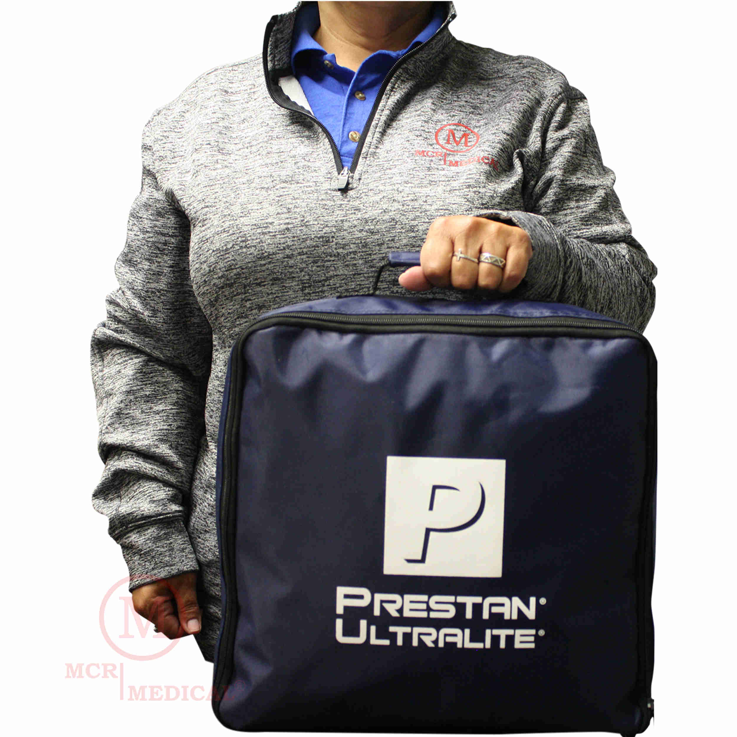 CPR Training Kit w Prestan Ultralite CPR Manikin w/ Feedback, AED UltraTrainer, & Acc.