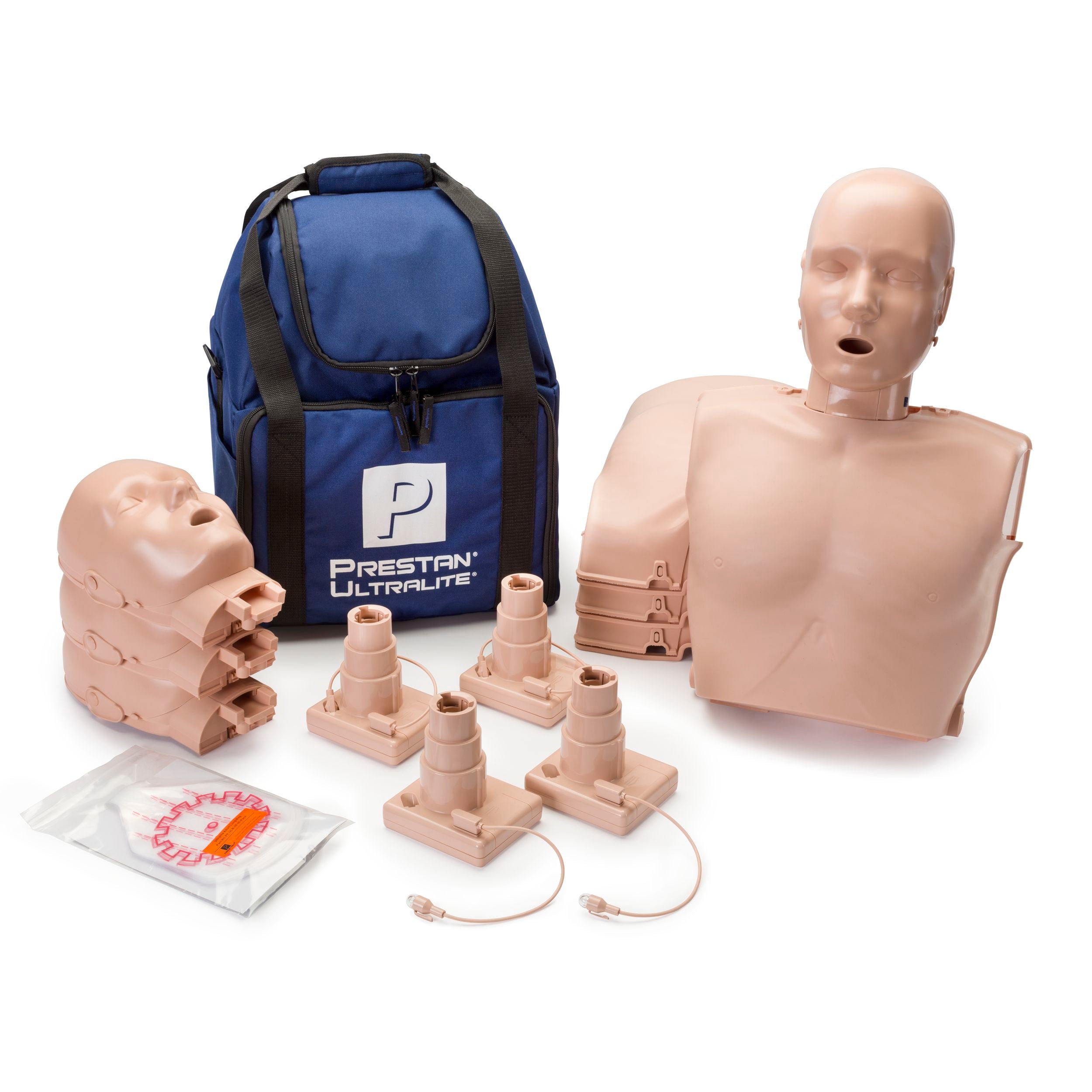 PRESTAN Ultralite CPR Manikin 4-Pack, Adult, WITH feedback
