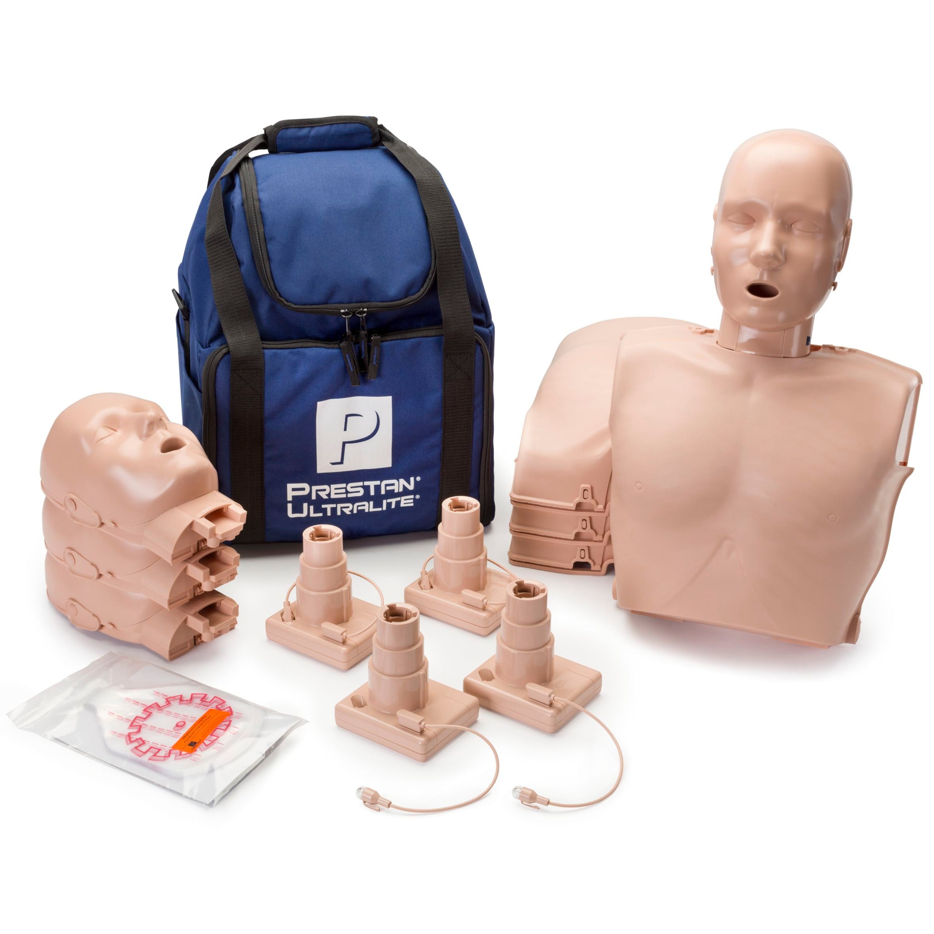 PRESTAN Ultralite CPR Manikin 4-Pack, Adult, WITH feedback