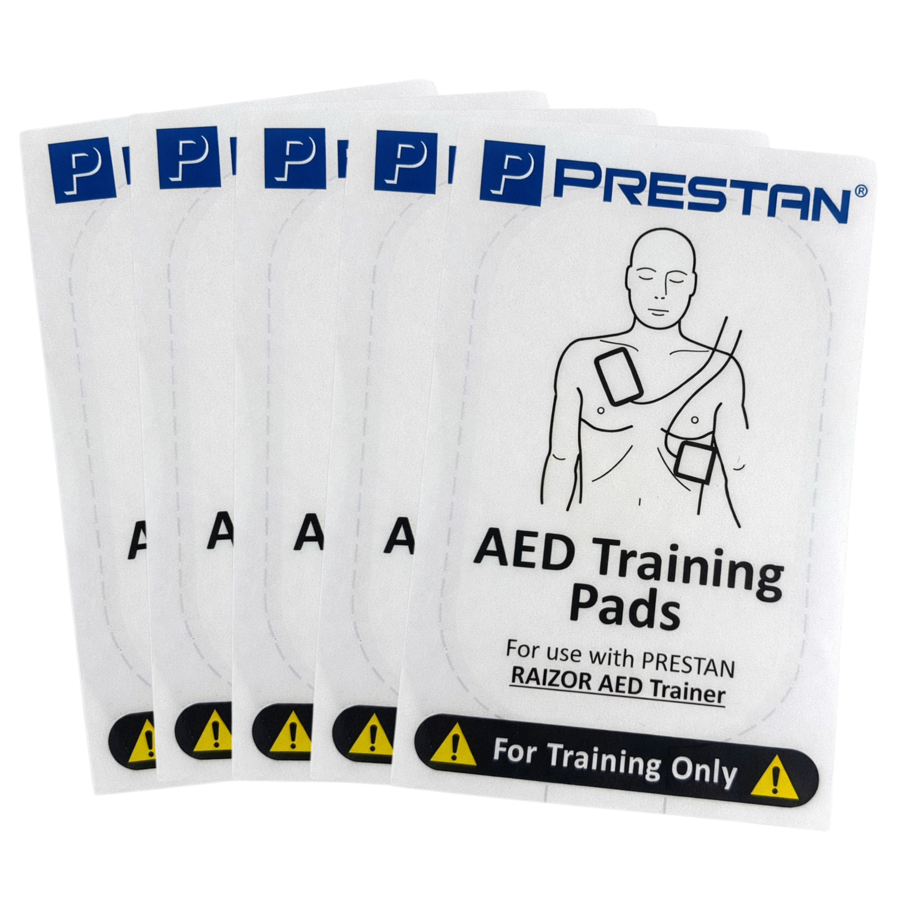 PRESTAN AED Raizor Trainer Pad Replacements | MCR Medical – MCR