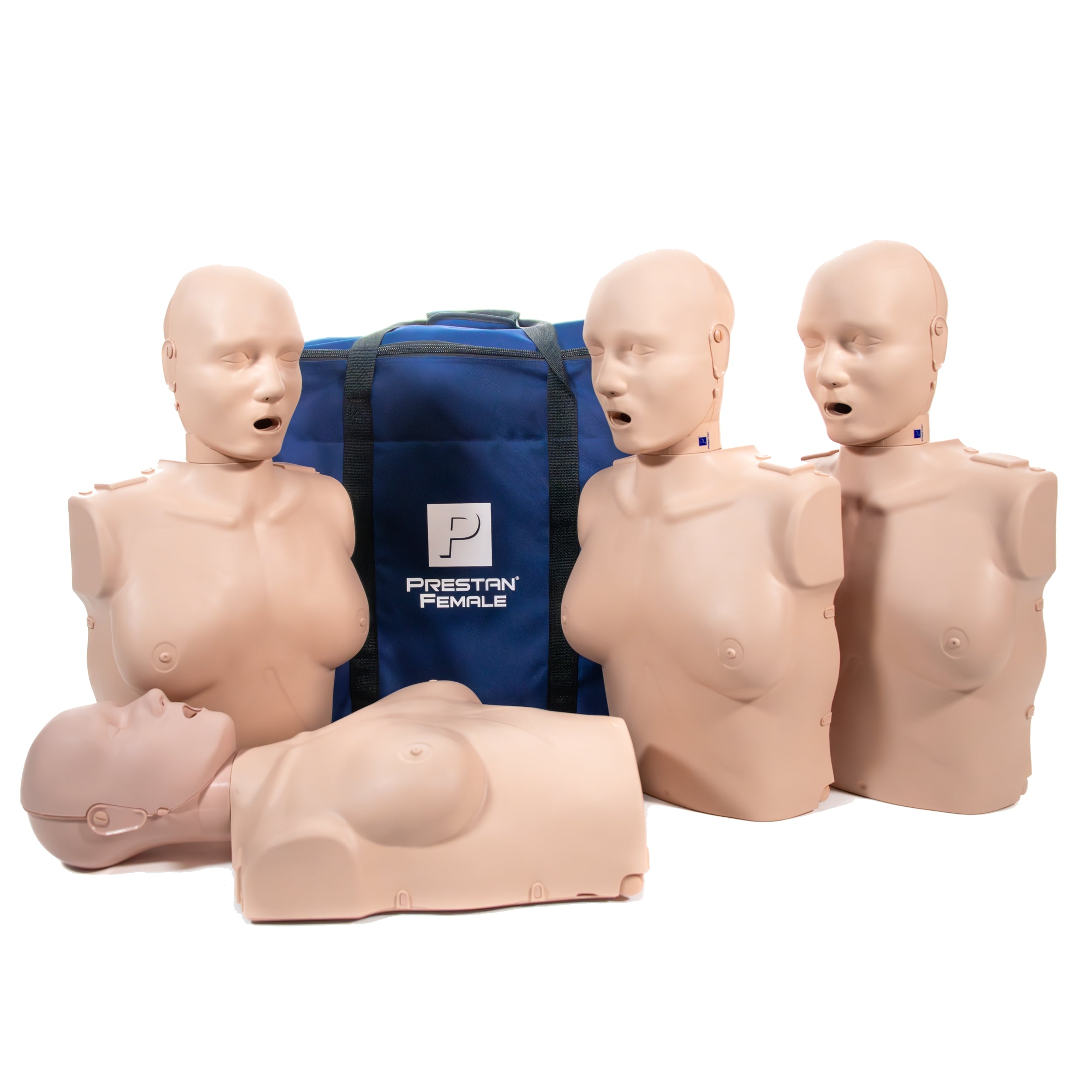 PRESTAN CPR Female Manikin Medium Tone, 4-pack