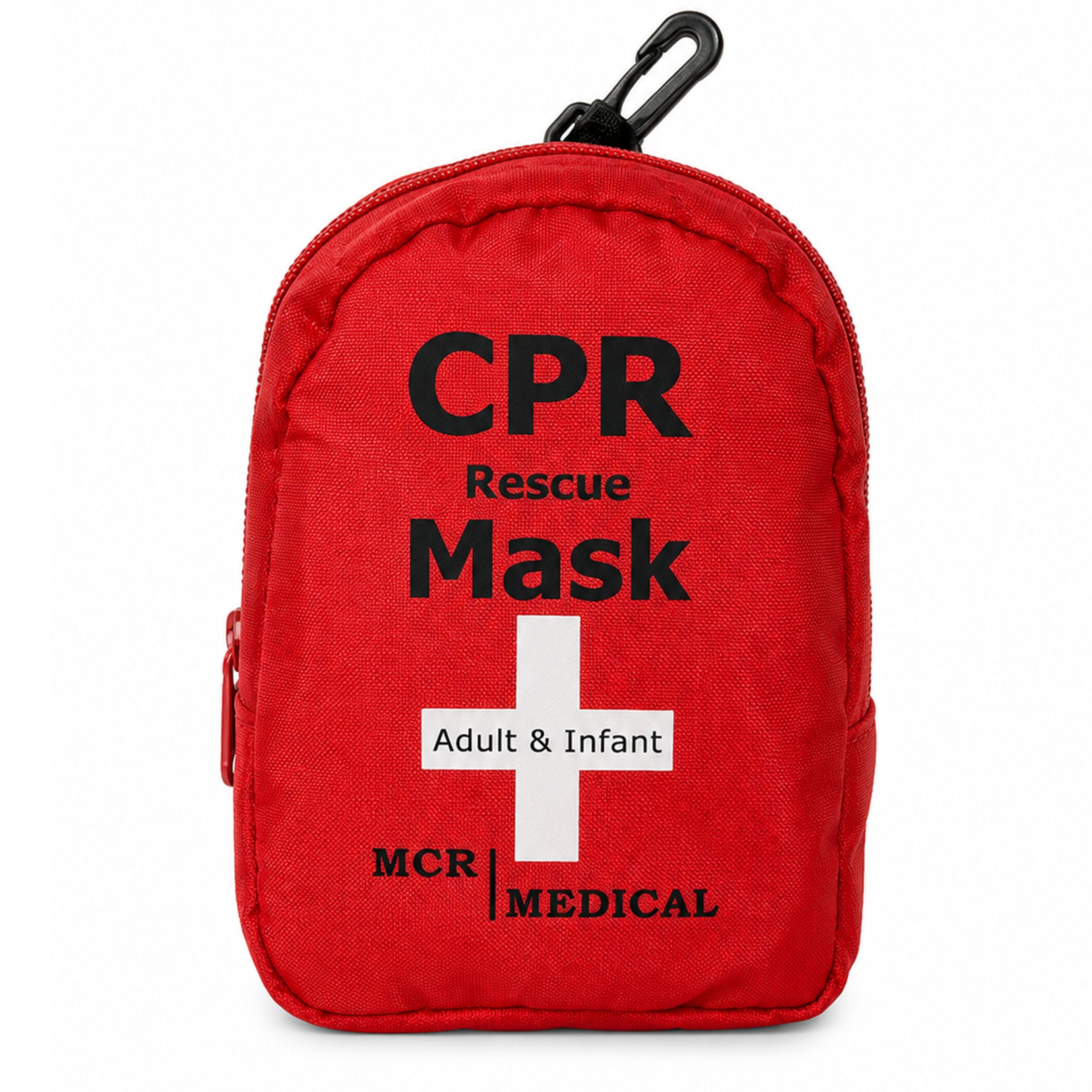 Pack of 5 CPR Masks, Adult/Child & Infant & 2 Valves, MCR Medical