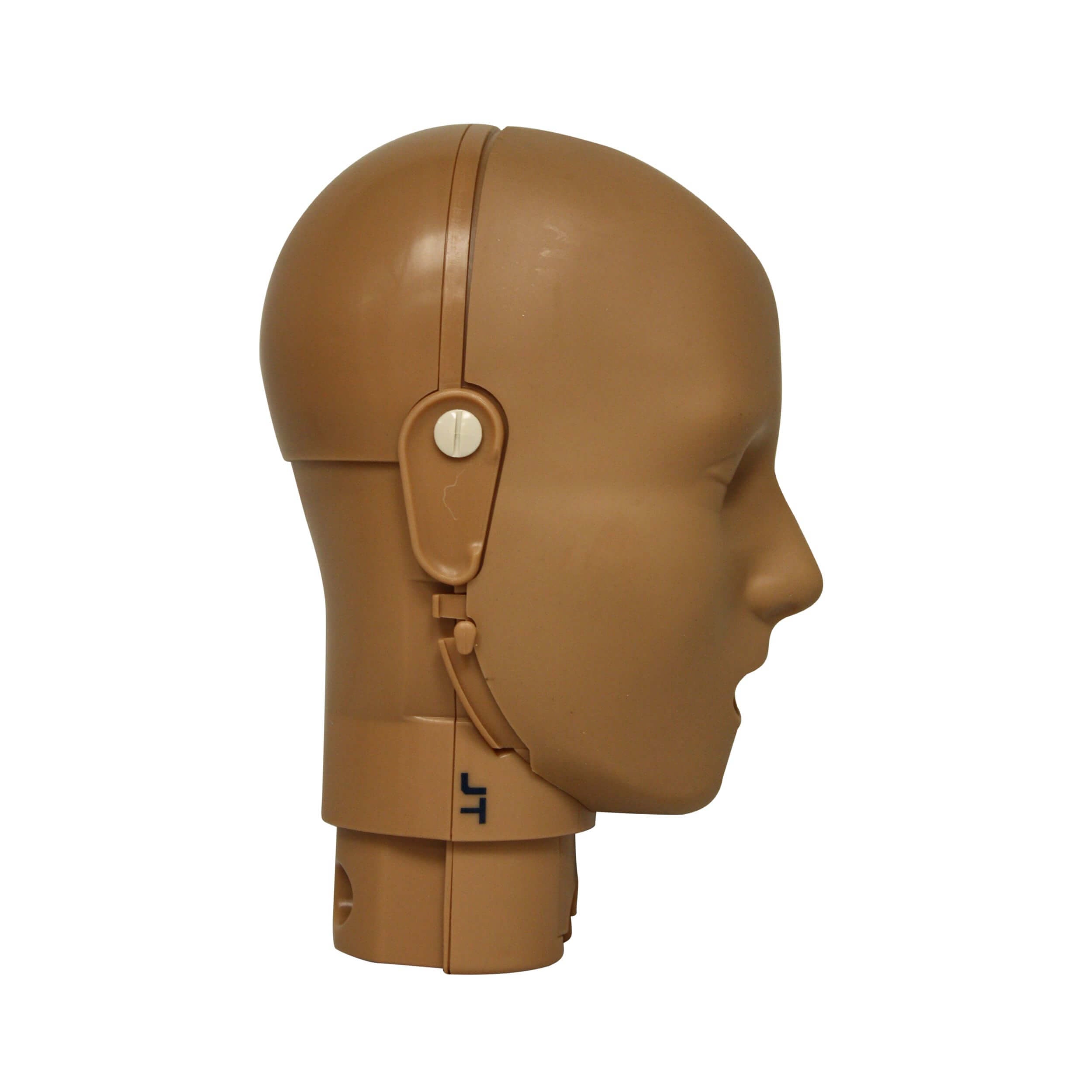 Prestan Adult Jaw Thrust CPR Manikin Head, DARK SKIN, RPP-JTHEAD-1-DS