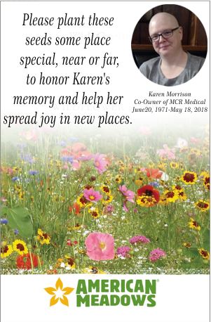 Karen's Wild Flower Seed Mix, Single Packet