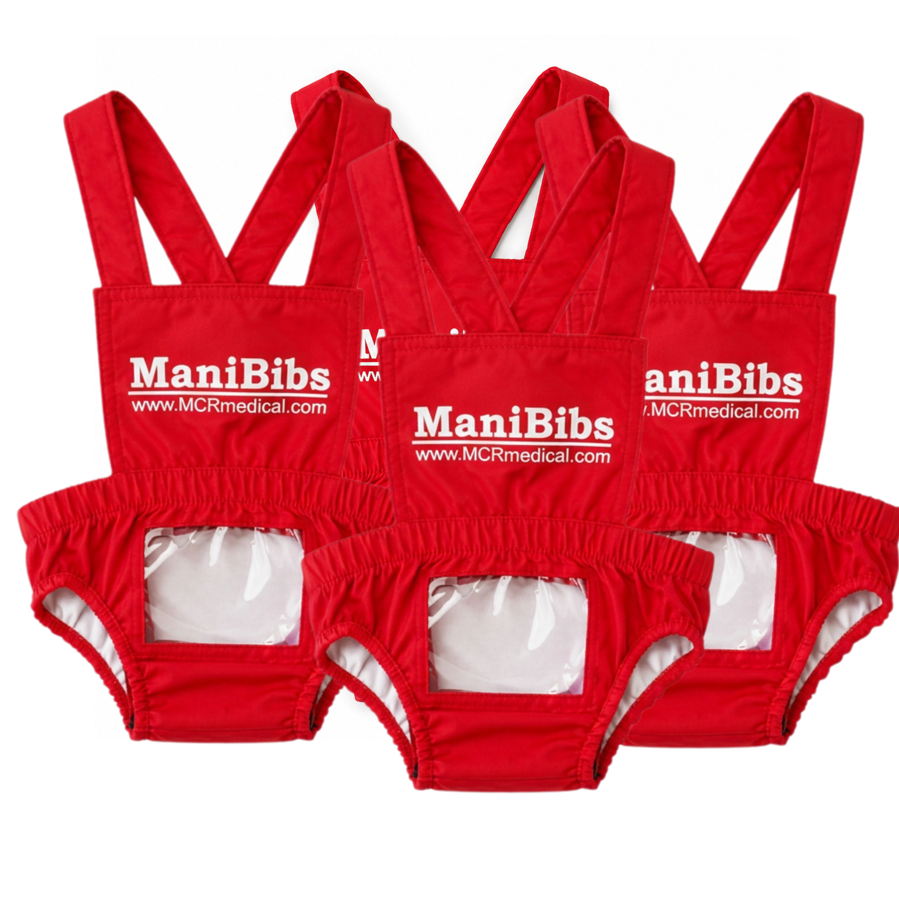 ManiBibs CPR Infant Manikin Onesies, 4-Pack