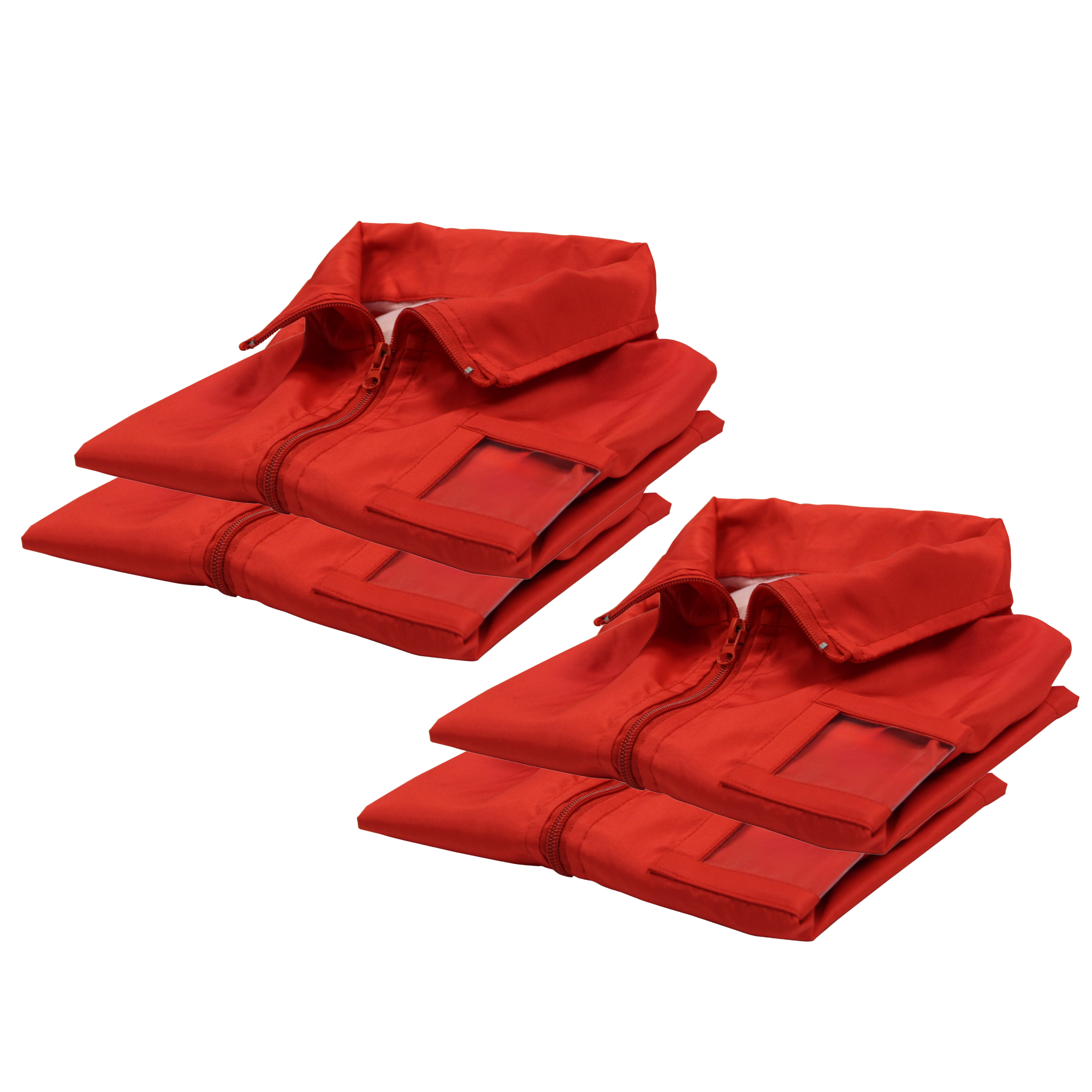 MCR Medical-Adult-Red CPR manikin vest 4 pack folded