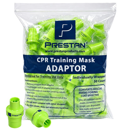 Pack of 50 CPR Training Valves, PRESTAN