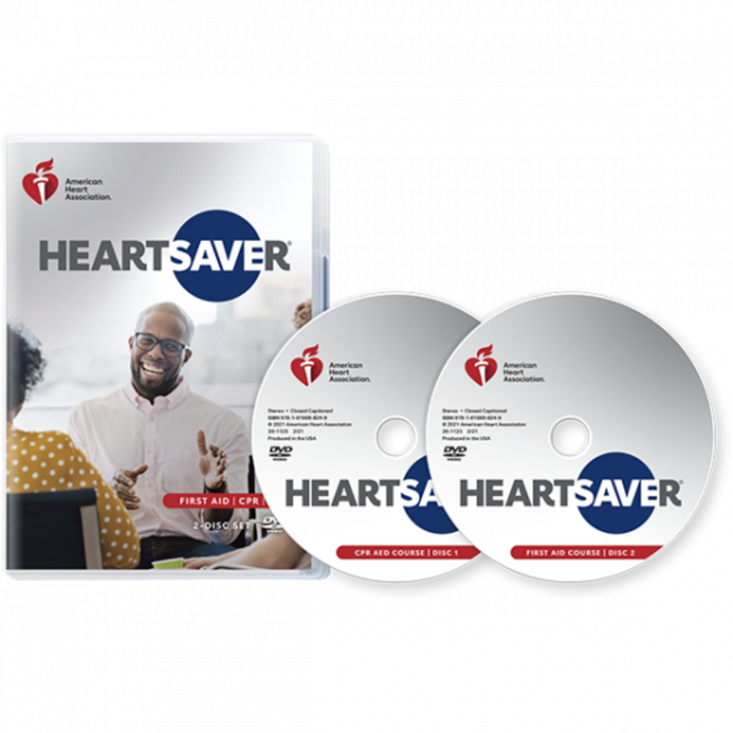 HeartSaver FirstAid CPR AED DVD Set, 2020