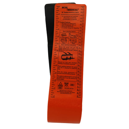 36" Aluminium Reusable, Waterproof, Splint, Single
