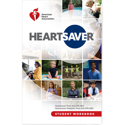 Heartsaver® First Aid CPR AED Student Workbook, 2025