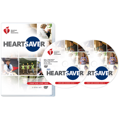 Heartsaver® First Aid CPR AED Course DVD Set, 2025