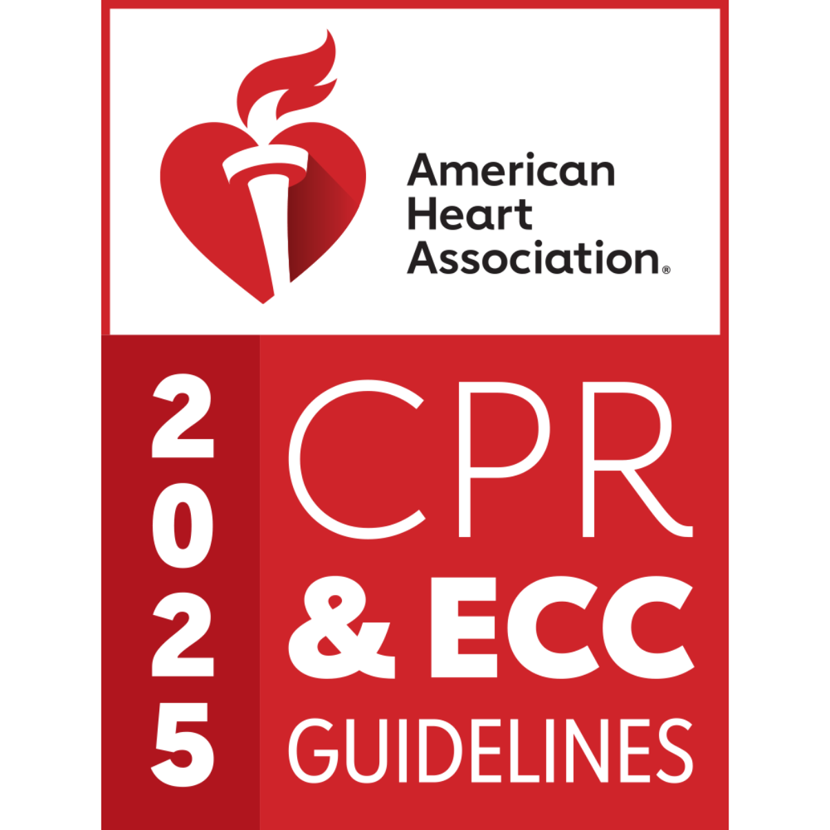 American Heart Association-2025-Banner for CPR & ECC guidelines