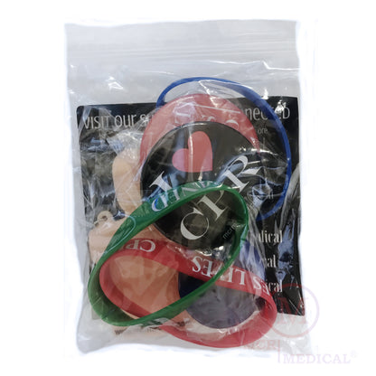 Novelty Grab Bag (8-10 pcs buttons/wristbands/keychains)