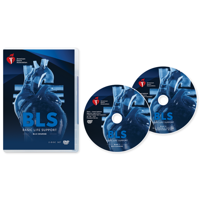 BLS Instructor DVD Set With Renewal, American Heart Association, 2025 ...