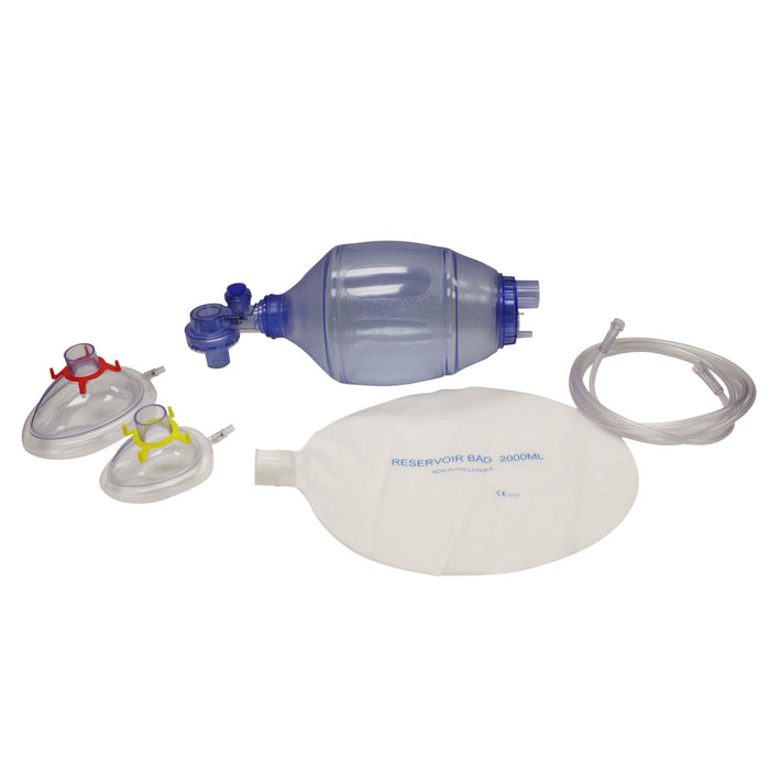 Bvm Case Adult/Child Training BVM in Mesh Bag – MCR Medical CPR & First Aid ...