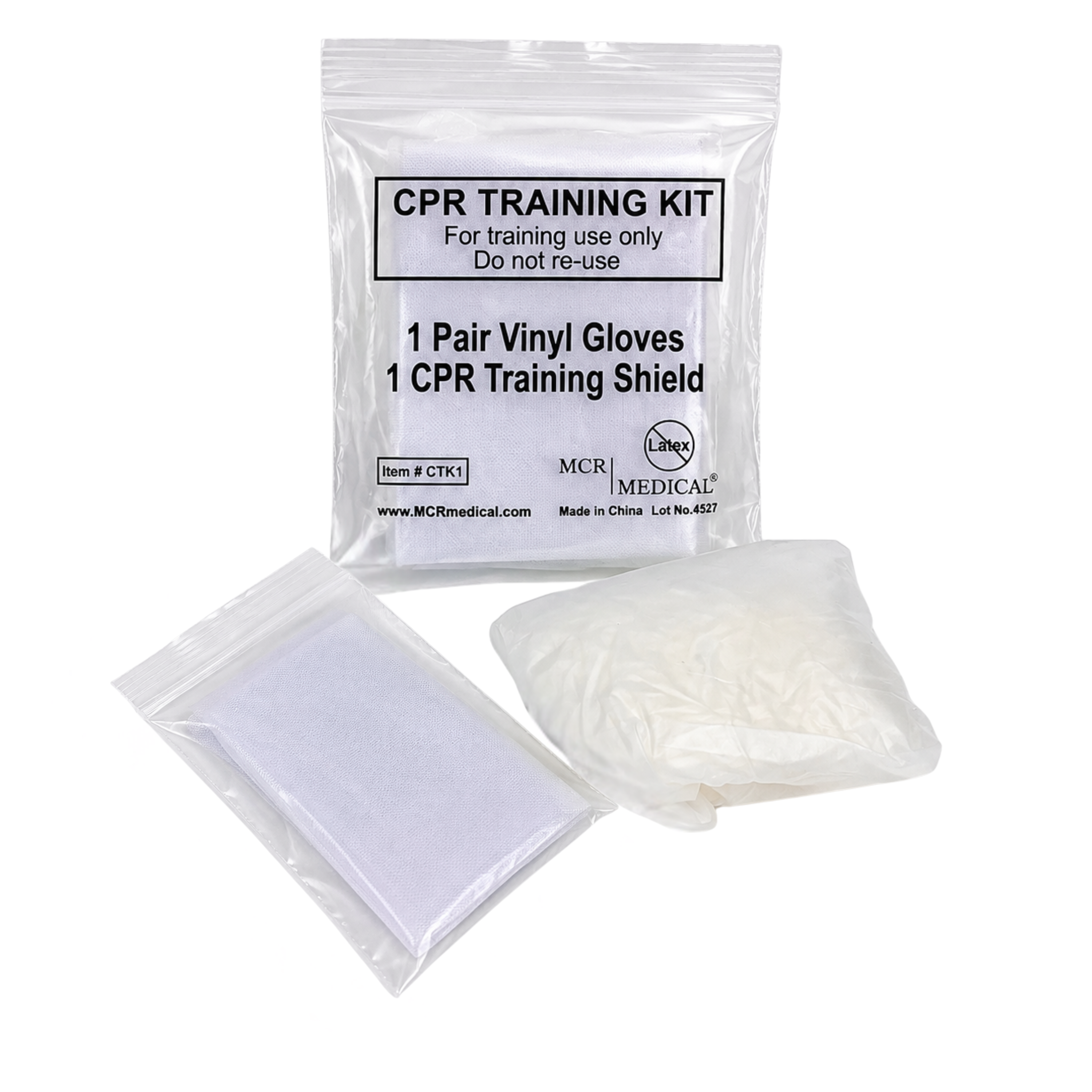Case of 500 CPR Student Training Kits
