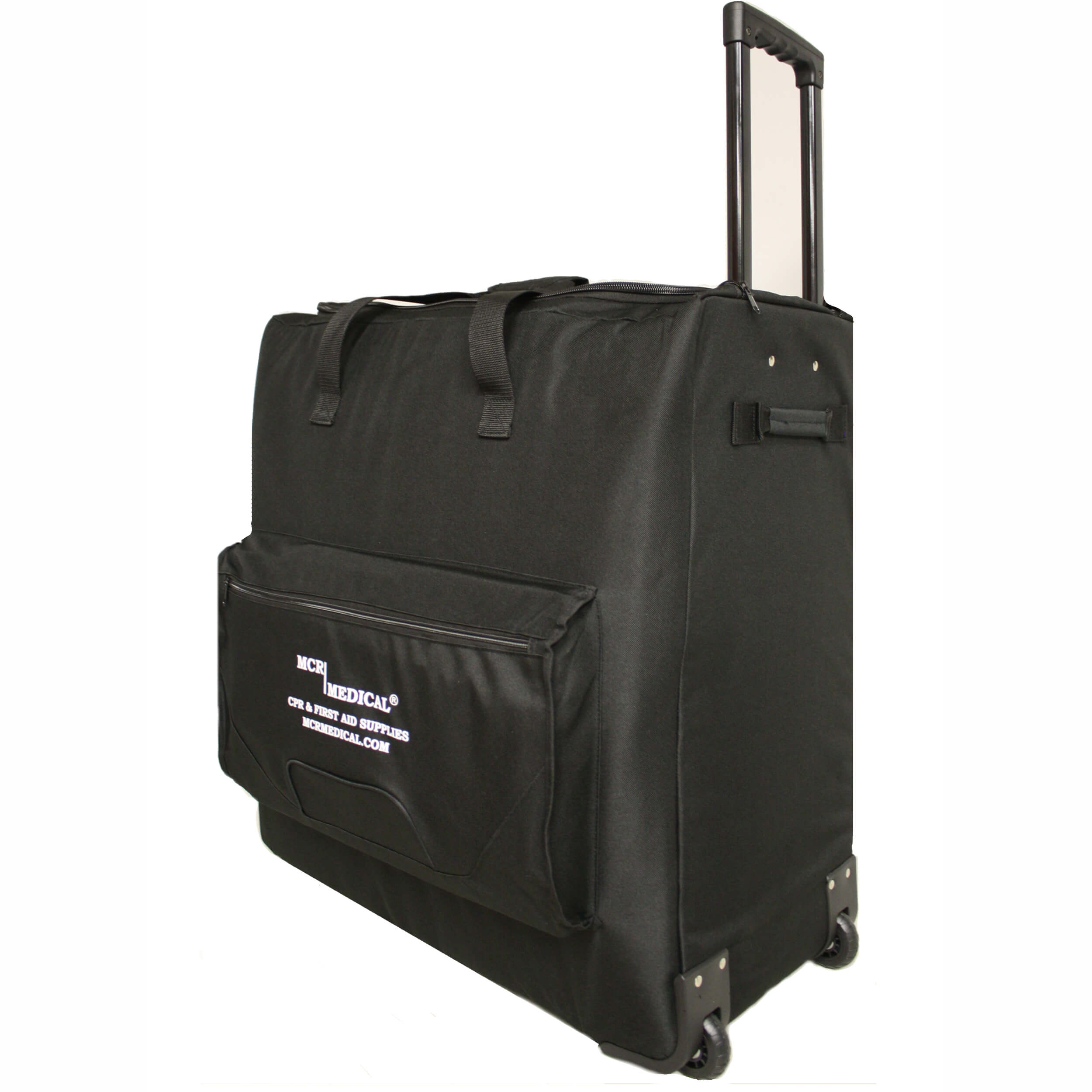 CPR Adult Manikin 4-Pack w. Feedback, AED UltraTrainers, Carry Bag w. Wheels