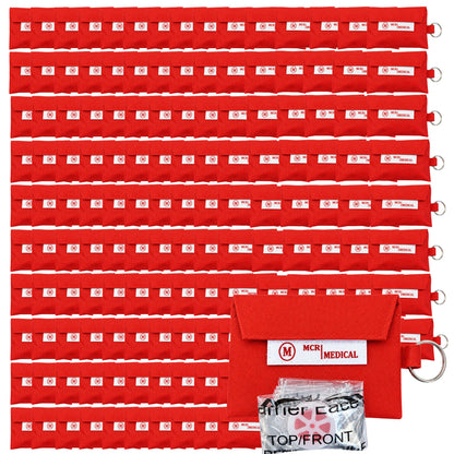 Case of 250 CPR Mask Keychains, MCR Medical