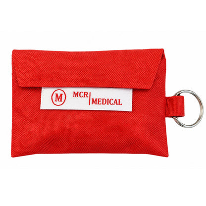 10-Pack of CPR Mask Keychains, MCR Medical