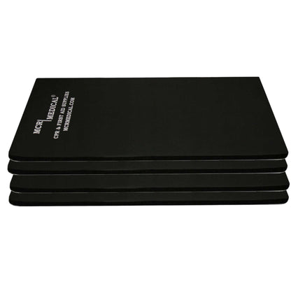 CPR Training Kit w 4-pack of Adult and Infant PRESTAN Ultralite CPR Manikin, Dark Tone w/ Feedback,