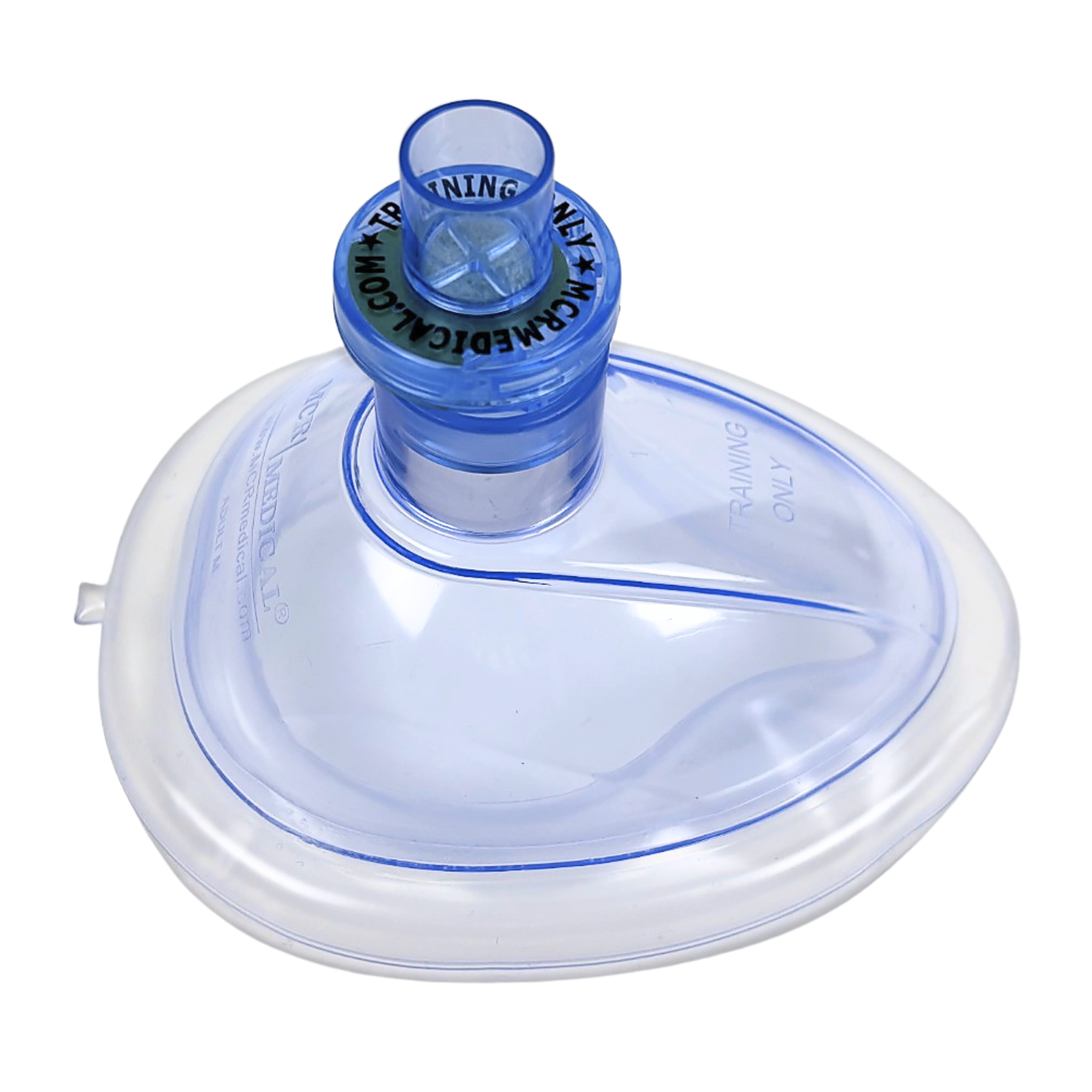Pack of 10 ADULT Training CPR Masks with FREE Valves, MCR Medical