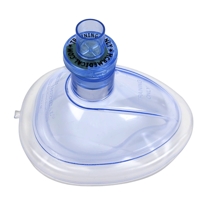 Pack of 10 ADULT Training CPR Masks with FREE Valves, MCR Medical