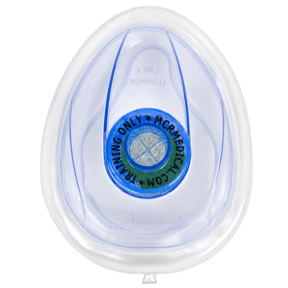 Pack of 10 ADULT Training CPR Masks with FREE Valves, MCR Medical