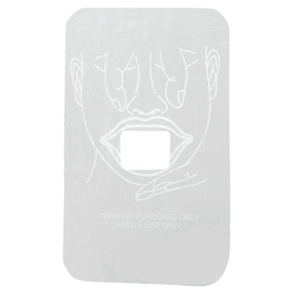 Pack of 50 CPR Practice Shields, MCR
