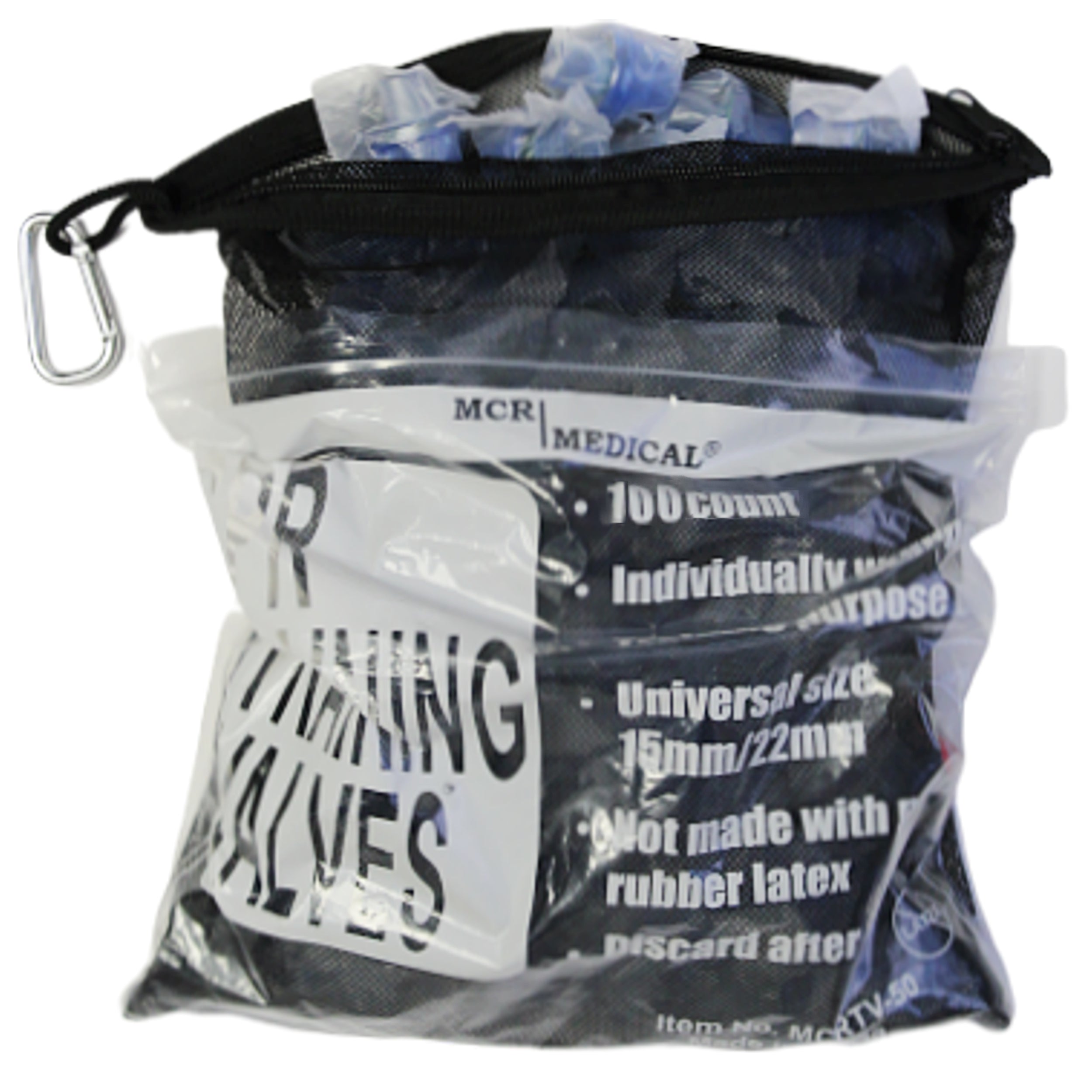 Pack of 100 CPR Training Valves, MCR Medical