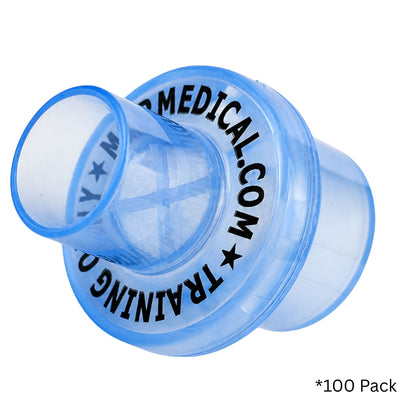 Pack of 100 CPR Training Valves, MCR Medical - Basic Filtration