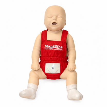 ManiBibs CPR Infant Manikin Onesies, Single