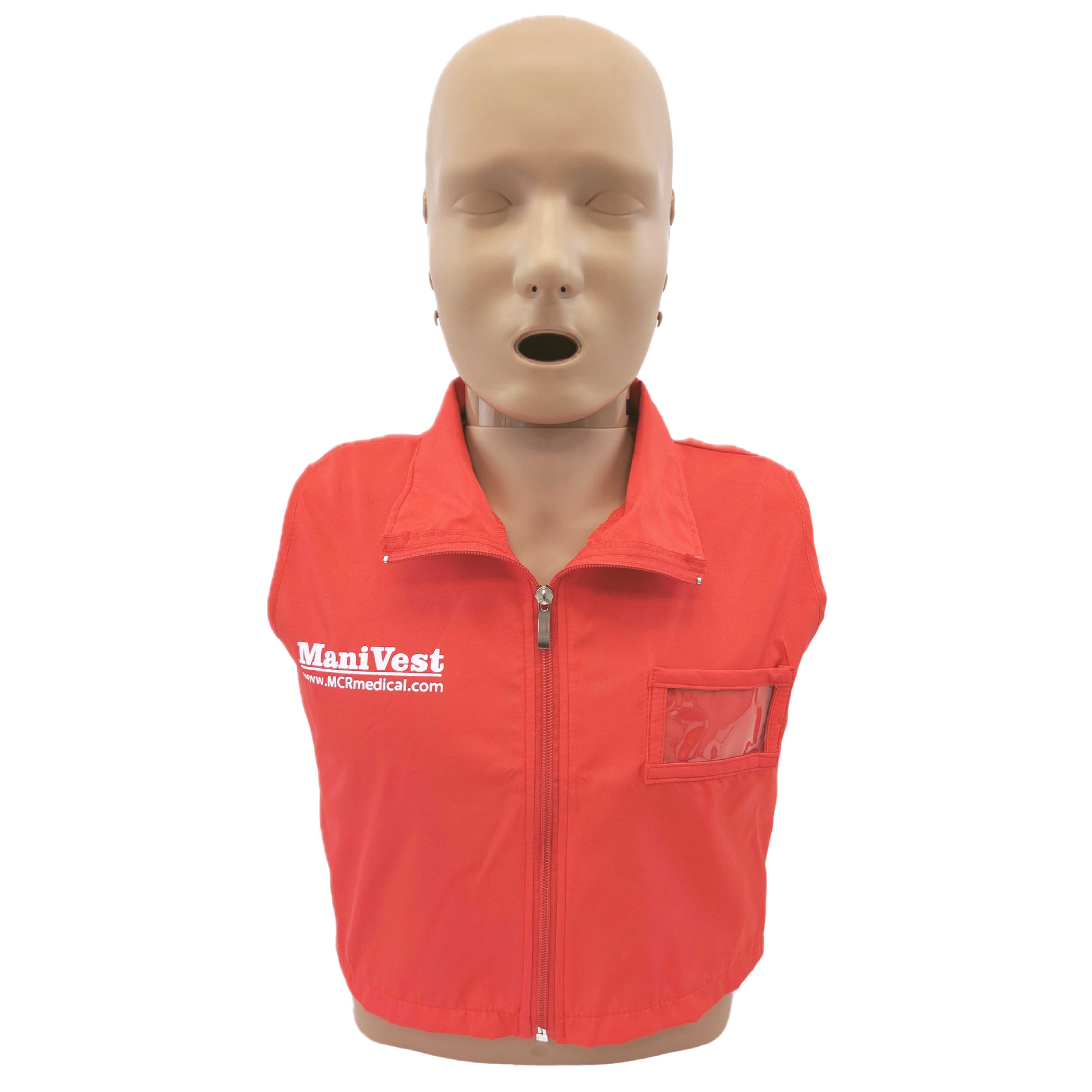 CPR Manikin 4-Pack Adult and 4-Pack Infant w. Feedback Dark Tone, AED UltraTrainers, Carry Bag w. Wheels