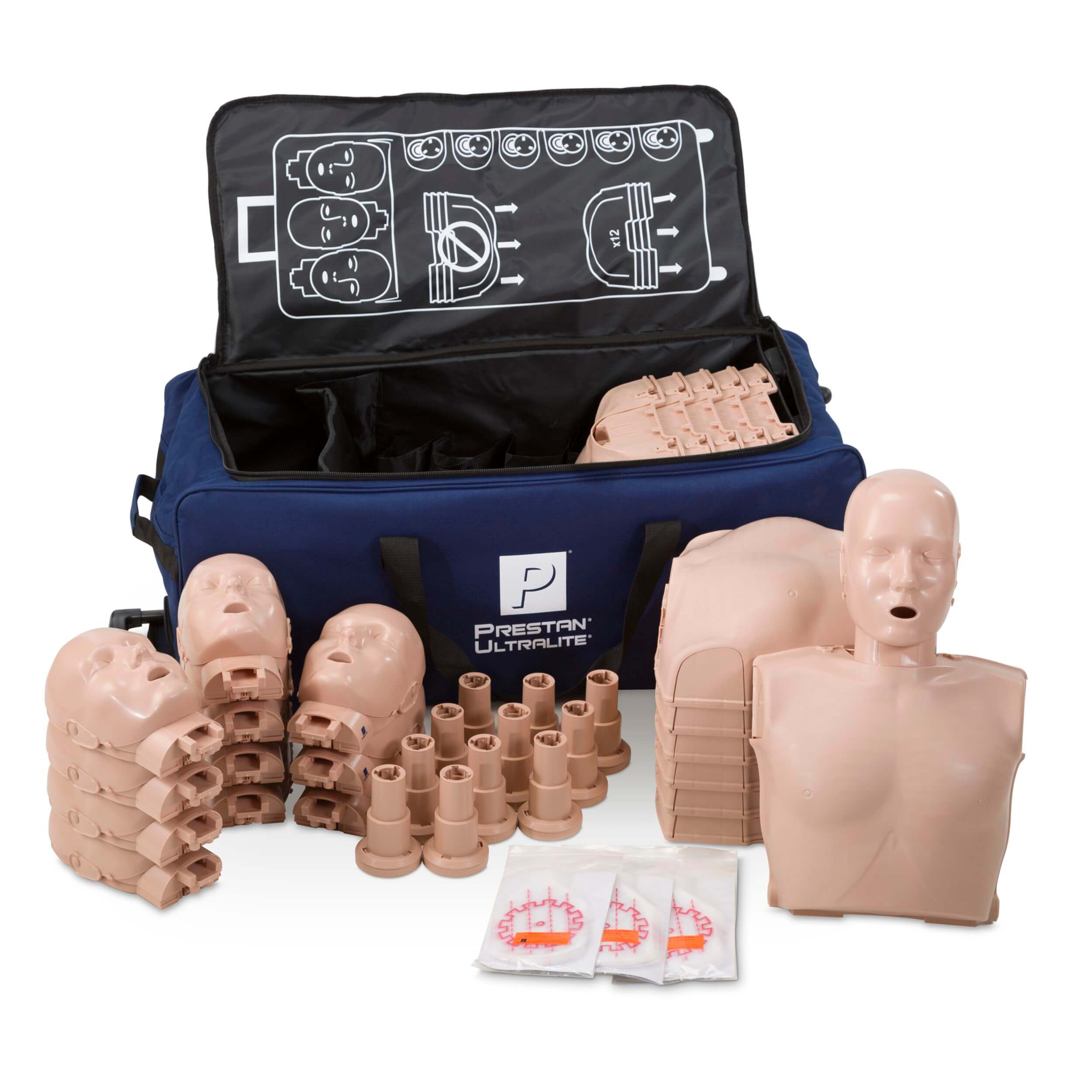 Prestan Adult Ultralite CPR Manikin 12-Pack