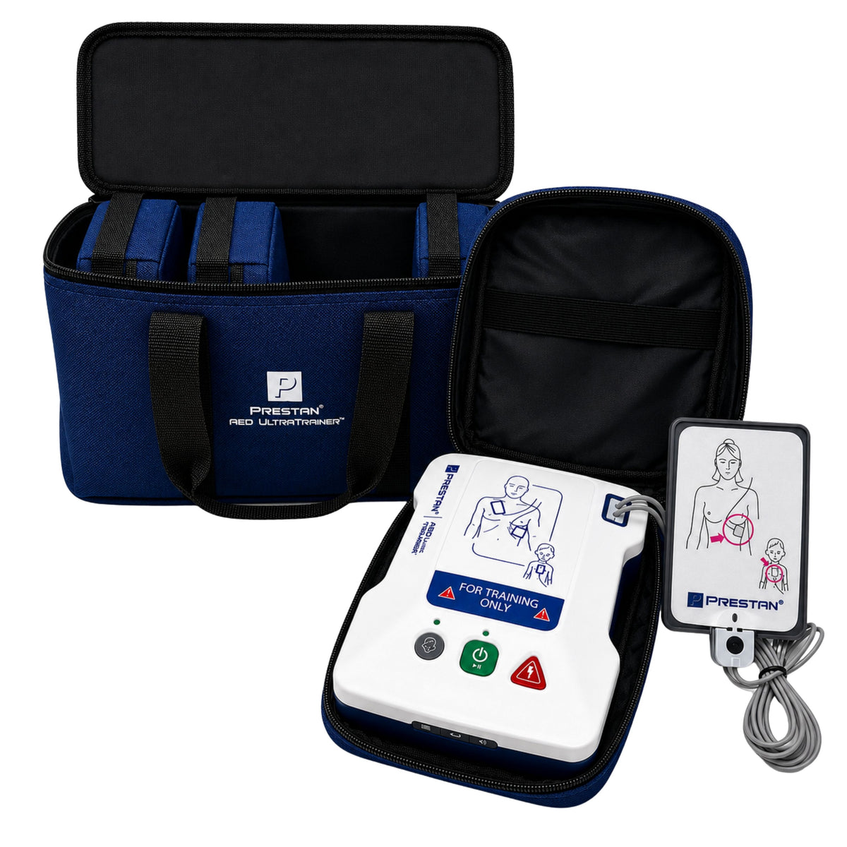 CPR Manikin 4-Pack Adult and 4-Pack Infant w. Feedback, AED UltraTrainers